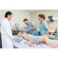 Students and instructor in a sim lab