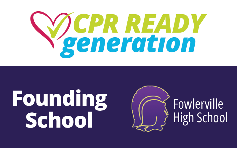 Fowlerville High School Students Bring CPR Ready Generation™ Movement to Michigan with Special Volleyball Senior Night Launch