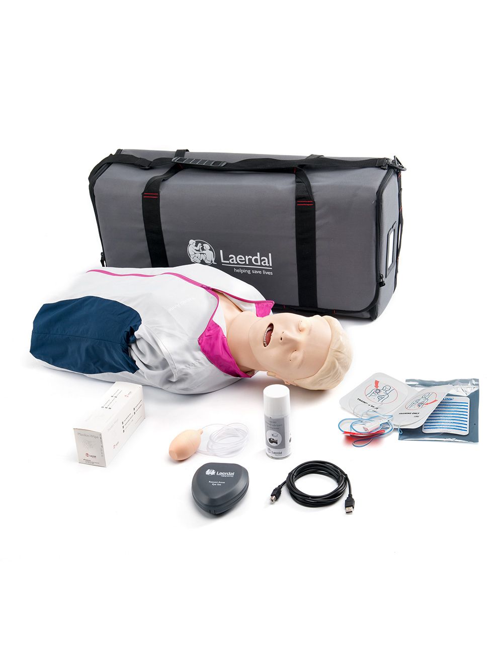 Laerdal Resusci Anne Qcpr Aed With Airway Head