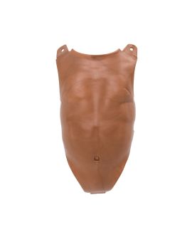 Replacement face skin for Baby Tyler infant CPR manikins with dark skin