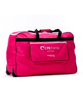 Pink transport bag for CPR Taylor & Baby Tyler CPR Family 4 & 2 packs