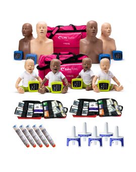 WorldPoint® CPR & AED Training Kit for Schools