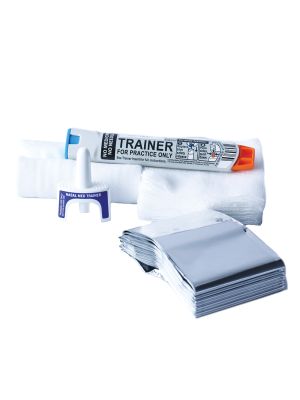 WorldPoint® First Aid Training Kit with Nasal Med Trainer