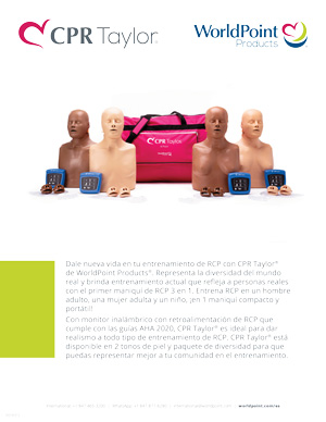 Ficha técnica CPR Taylor