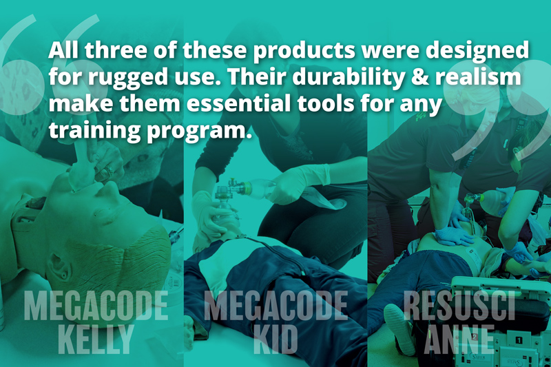 All three of these products were designed for rugged use. Their durability & realism make them essential tools for any training program.