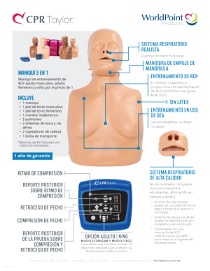 Ficha de anatomía CPR Taylor